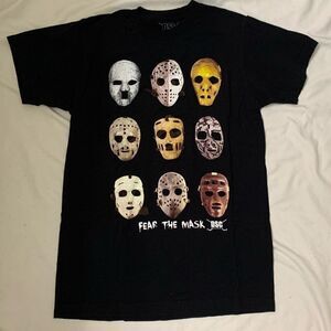 Fear the Mask Hockey Tshirt Small